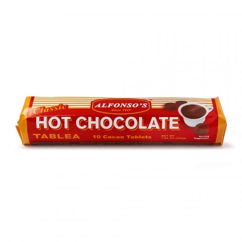 菲律賓 ALFONSO'S 阿方索 Hot Chocolate Tablea 低糖 可可 巧克力 磚 200g 巧克力磚