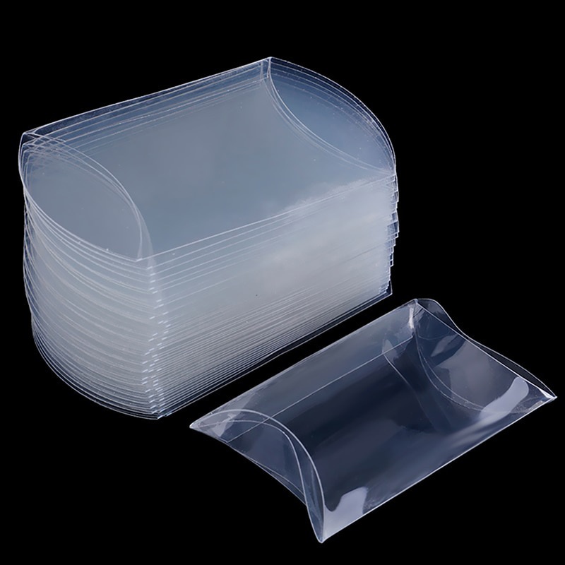 Good 20個透明枕套磨砂PP盒化妝品文具專用收納盒PVC包裝盒