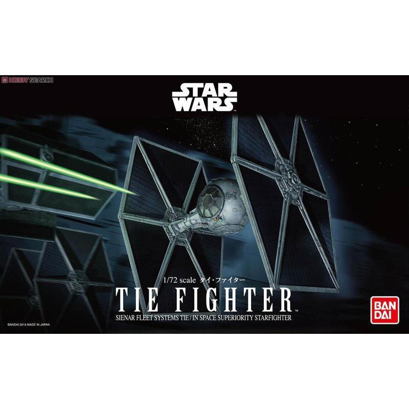 萬代 BANDAI 星際大戰 STARWARS 1/72 TIE FIGHTER 鈦戰機