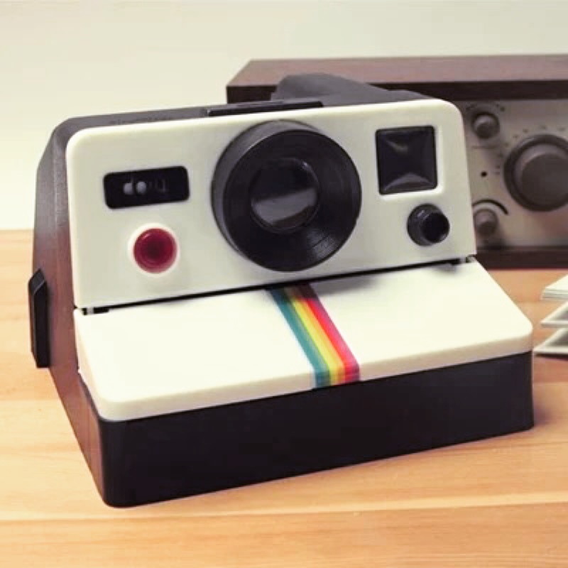 彩虹機 拍立得 造型 創意 復古 相機 紙巾盒 家用捲紙盒 照相機 卷筒 面紙