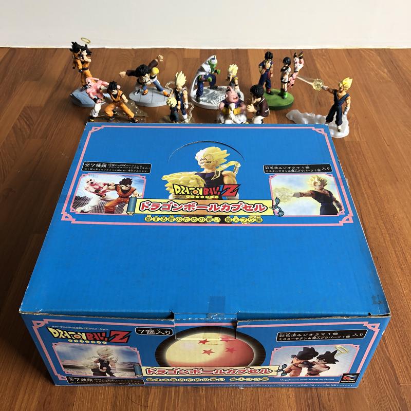 【展示品】七龍珠 DRAGON BALL 大蛋 第4代 彩7+1全套