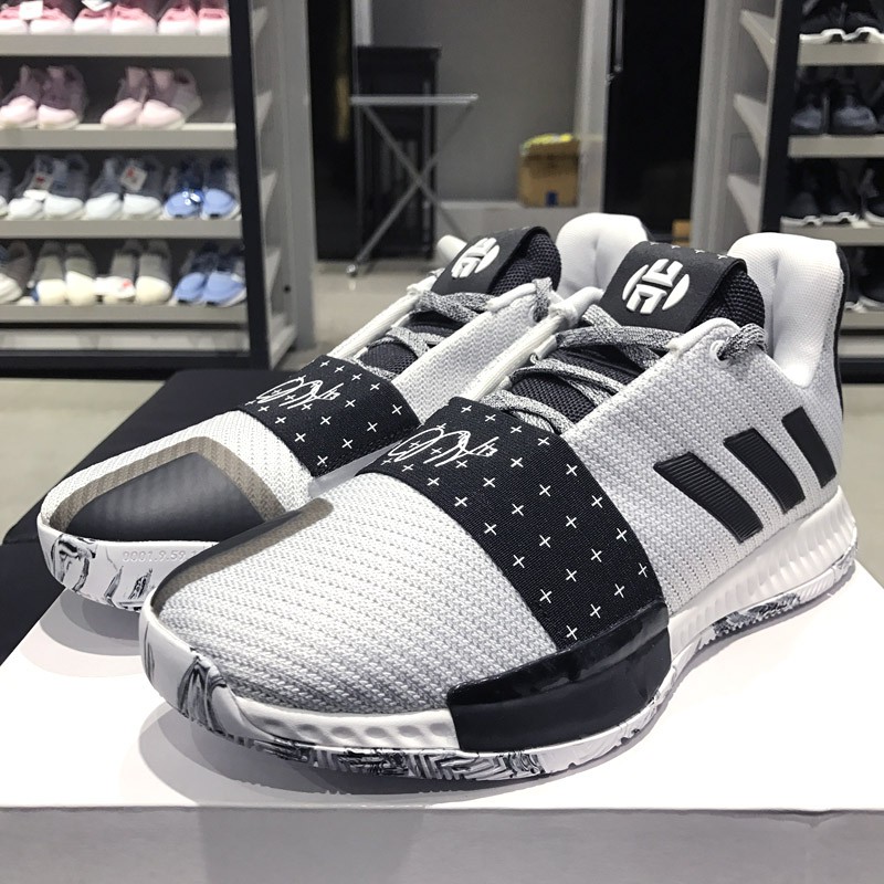 【代購服務】adidas HARDEN VOL.3 輕便透氣 減震低筒籃球鞋 愛迪達哈登3女鞋 白色運動鞋 AC7535