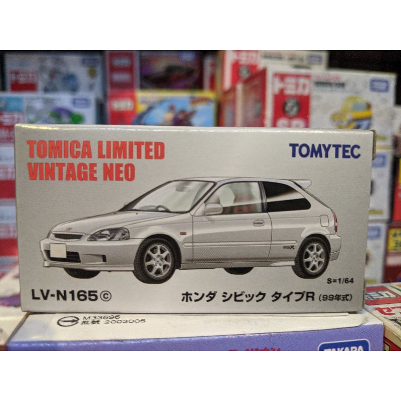 現貨 TOMYTEC LV-N165c HONDA CIVIC TypeR 99年式 白