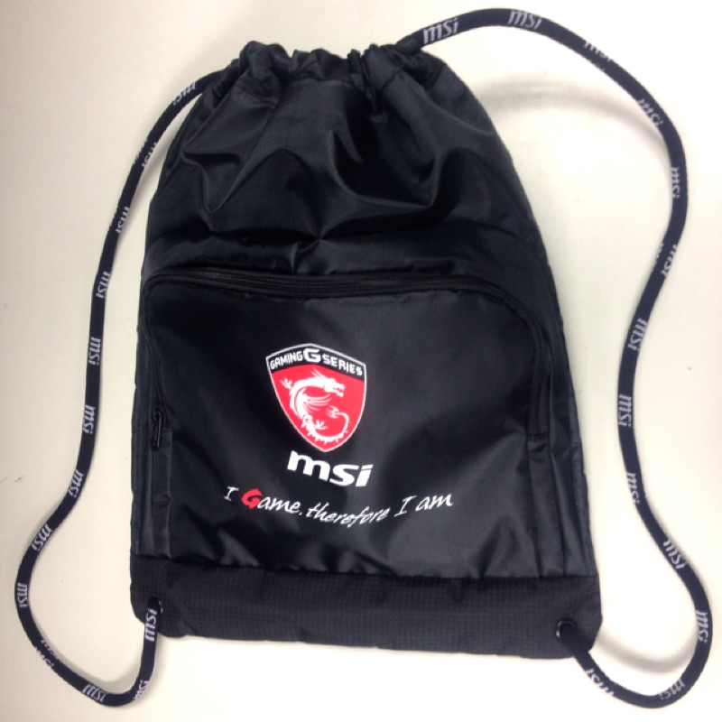 Msi 微星束口後背包 蝦皮購物