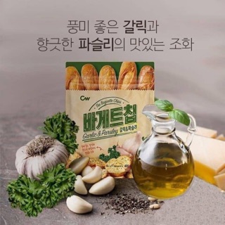 晶鈺生活館～韓國ＣＷ香蒜巴西里脆吐司餅乾400克~現貨