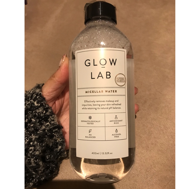 glow lab micellar water