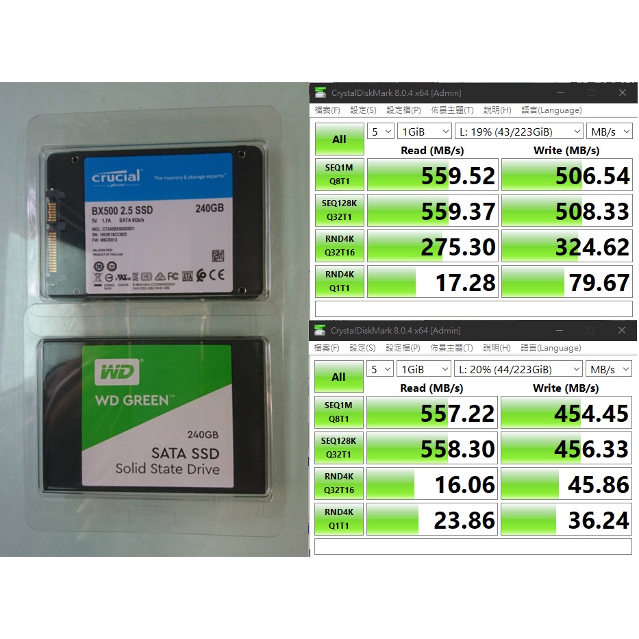 (可開機) 2.5吋 SATA-SSD固態硬碟 256G、240G (桌機.筆電皆適用)