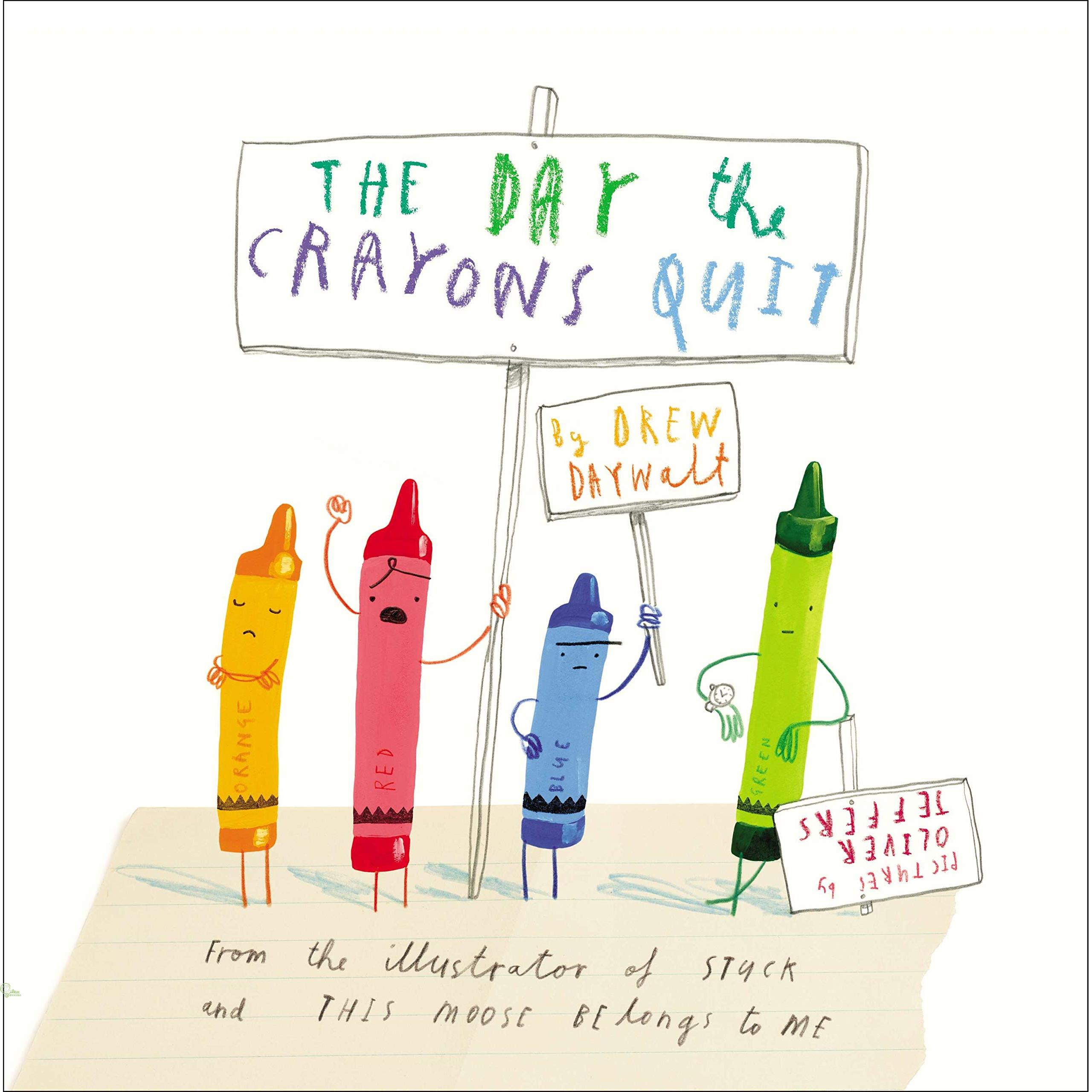 The Day the Crayons Quit：蠟筆大罷工（外文書）(精裝)