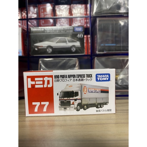 Tomica No.77 HINO PROFIA NIPPON EXPRESS TRUCK 日野日本通運卡車