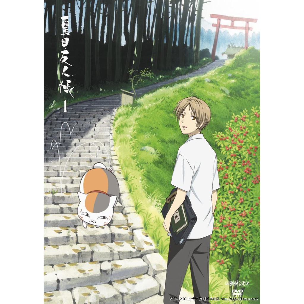 日語中字 高清1 6季夏目友人帳dvd光碟 蝦皮購物