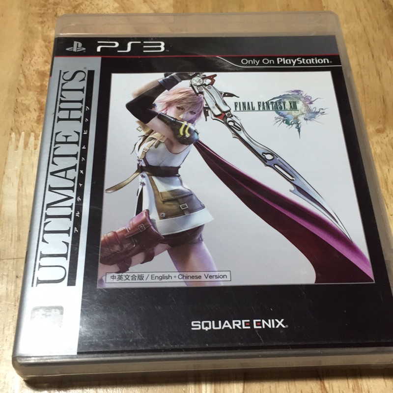 ｛胖｝Ps3遊戲-【中英】太空戰士13 Final Fantasy XIII 盒書完整//賣編545