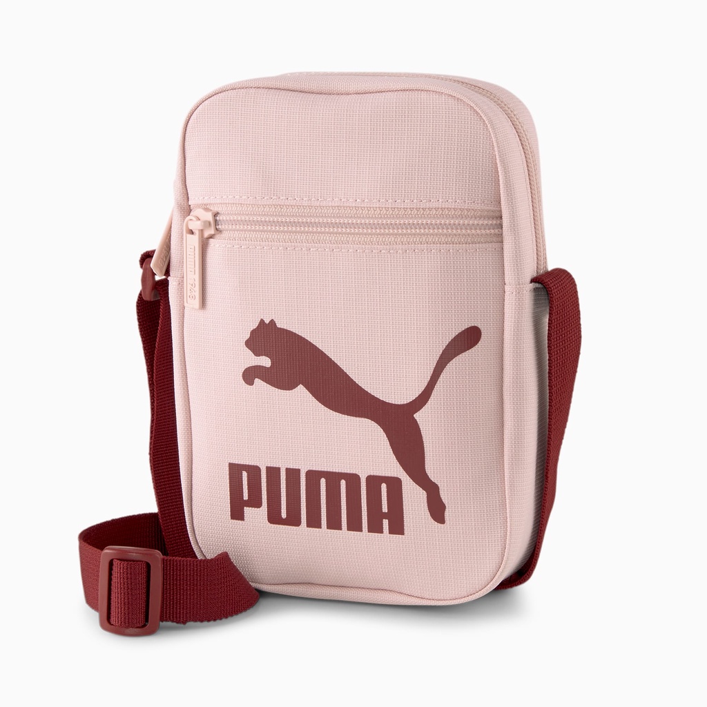 PUMA 女斜背包 小包 粉 KAORACER 07848502