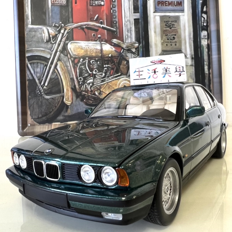 【生活美學】👏全新現貨24H當天出貨 1:18 1/18 Minichamps Bmw 535i E34 寶馬 模型車