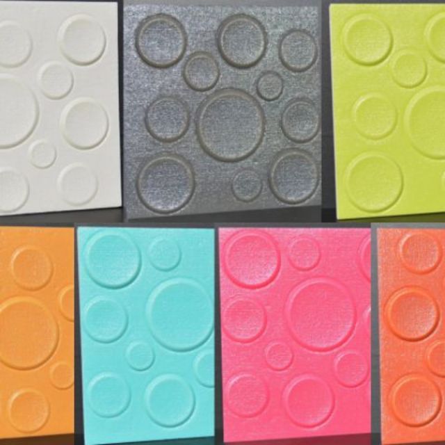 新款 韓國3d 立體圓形泡泡壁貼牆貼壁貼壁紙隔音壁貼防撞棉牆磚壁紙泡棉文化石馬賽克 蝦皮購物