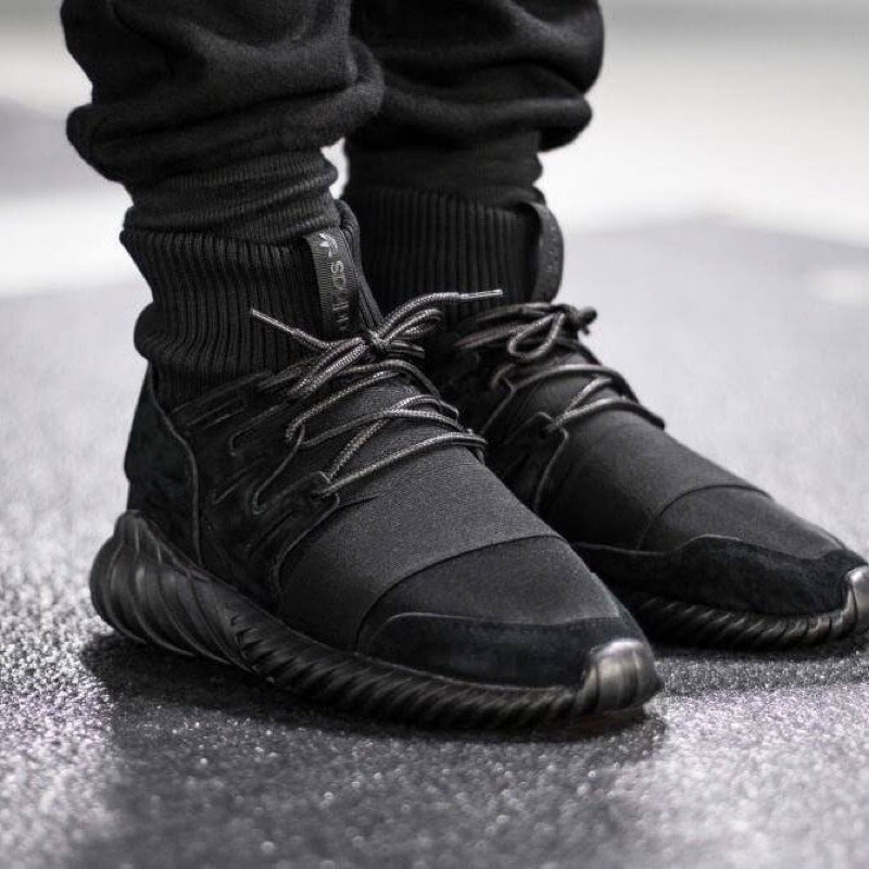 adidas TUBULAR DOOM TRIPLE 小y3 黑魂 忍者鞋