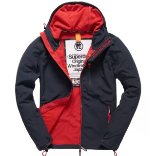 Superdry Hooded Windtrekker Jacket Eclipse Navy 代購