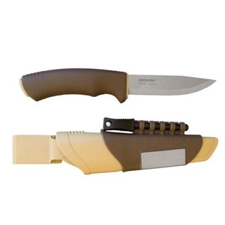 【臺灣黑熊】瑞典 MORAKNIV Bushcraft Survival 不鏽鋼野外求生軍用直刀 露營用刀 附有打火石