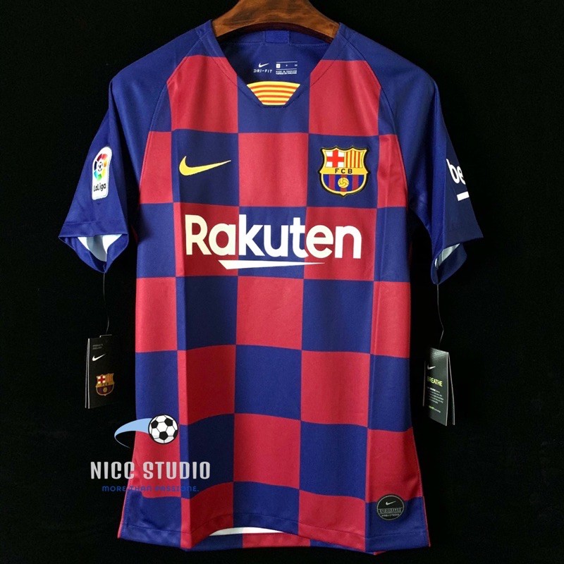 （SM）全新正品Nike Barcelona 2019/20巴塞隆納主場短袖球迷版足球衣梅西歐冠