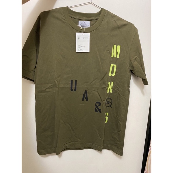 Madness x united arrow 限量 軍綠短T 黃金M號