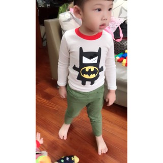 ♥【BC5021】台製男童裝喳喳蝙蝠俠長袖T恤 2色 (現貨) ♥