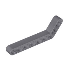 正版樂高LEGO零件(全新)-32271 42160  6276837  科技零件 1 x 9 (7 - 3) 深灰色