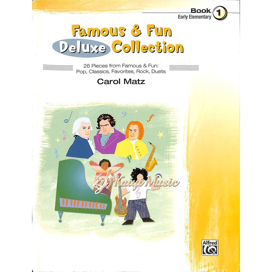 0【凱翊︱AF】Famous&fun deluxe collection book 1 no(41444)