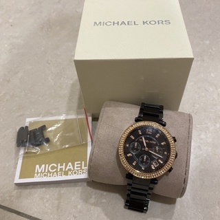 MICHAEL KORS 石英三眼-金鑽滿天星女錶 MK5885