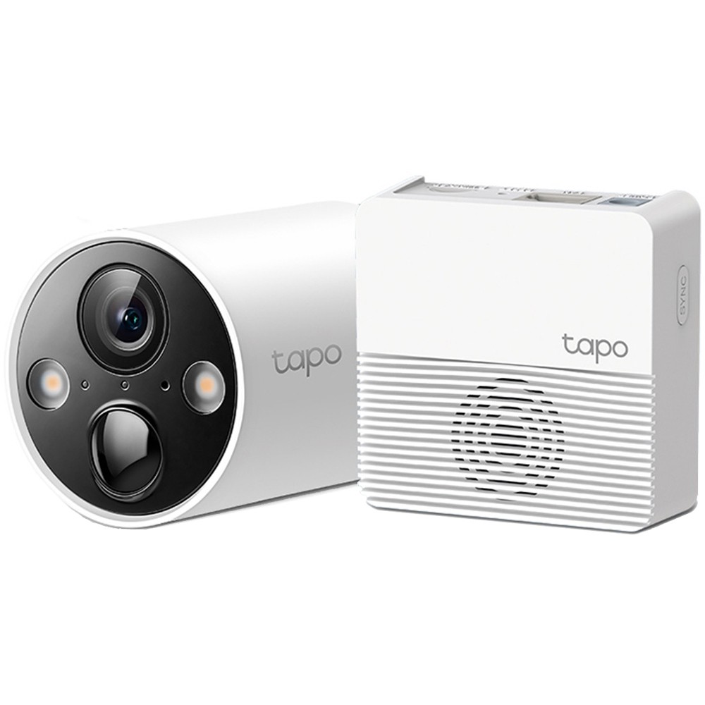 TP-Link Tapo C420S1 2K戶外無線電池攝錄機，真400萬畫素全彩夜視，IP65防水防塵