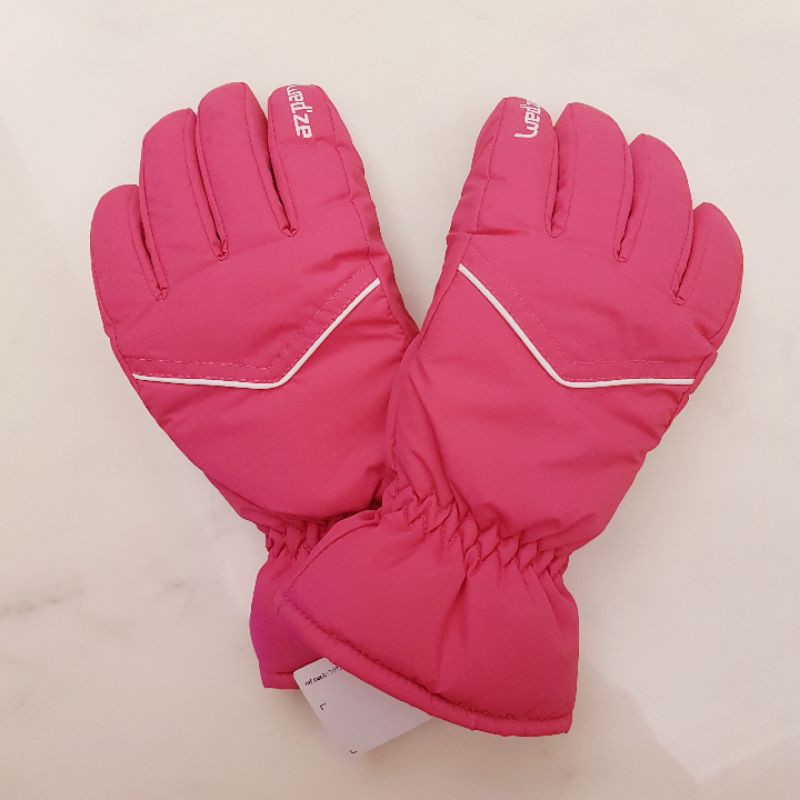 [全新] Decathlon 迪卡儂 手套 (M) 成人防潑水保暖滑雪手套
