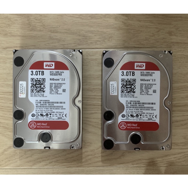 [傑哥私賣] WD NAS 紅標硬碟 3TB 壞軌 零件