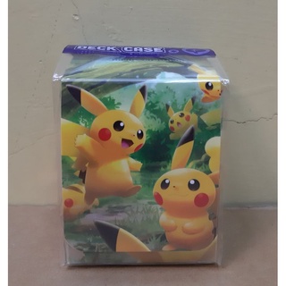 DSC☆寶可夢卡盒 皮卡丘之森 PTCG 卡盒 牌盒 收納盒 卡片收納 全新 73×60×95mm 現貨