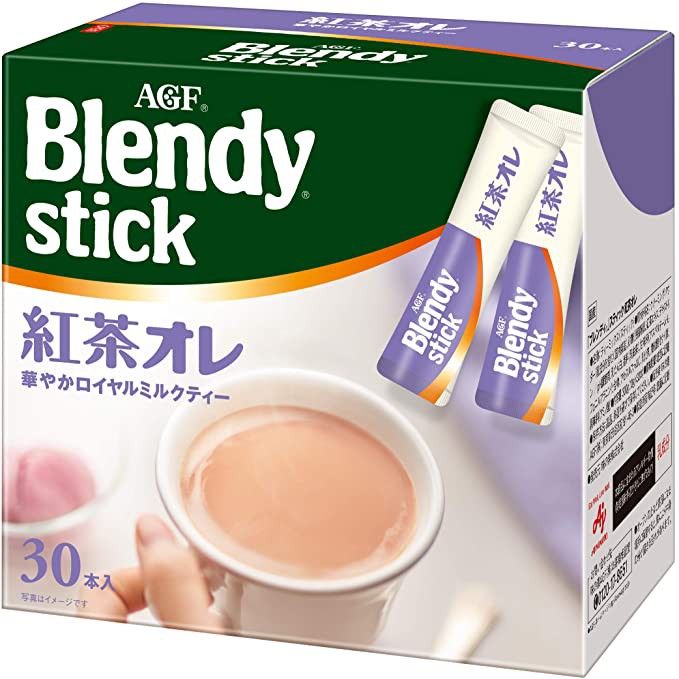 日本 AGF Blendy Stick 咖啡 人氣 紅茶歐蕾30本入 紅茶牛奶 奶茶