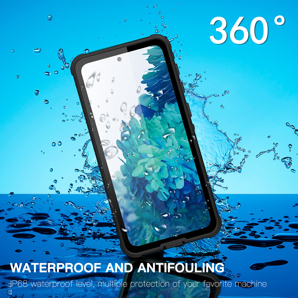 SAMSUNG 三星 Galaxy Note 8 / Note 9 潛水殼後蓋 360 全保護套戶外游泳透明防水手機殼防