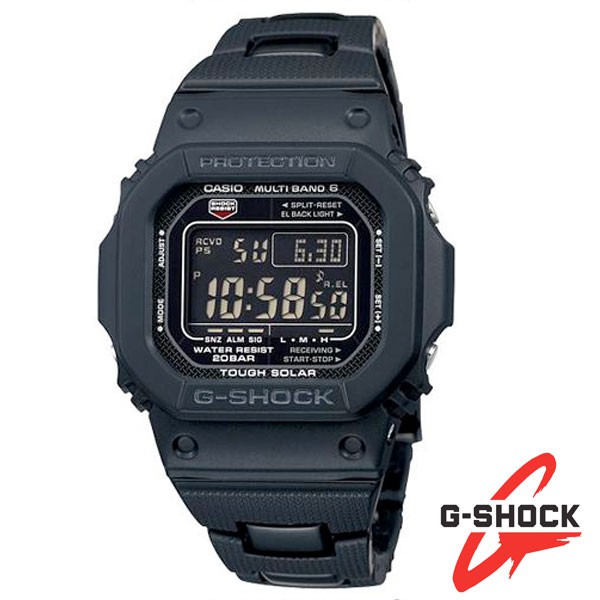 【CASIO】G-SHOCK 經典暢銷錶款5600系列進化 世界六局電波接收 GW-M5610UBC-1台灣卡西歐公司貨