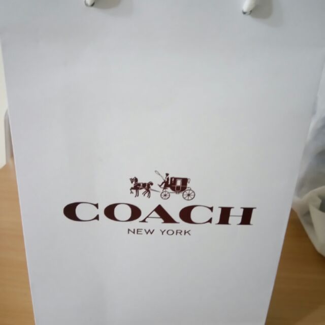 Coach紙袋專屬張娟下標哦