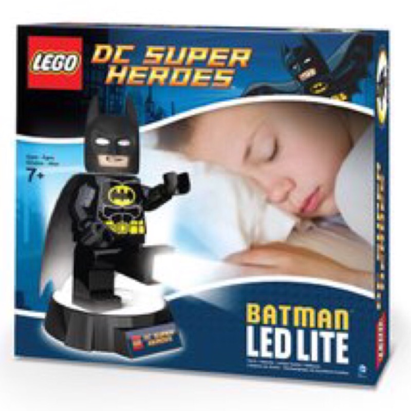 ®️樂高 LEGO®︎ BATMAN 蝙蝠俠 LED 夜燈 桌燈 手電筒