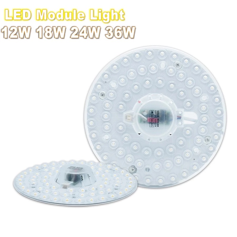 12w 18W 24W 36W LED 環形面板圓形燈圓形吸頂燈模塊, 用於家用可更換照明配件