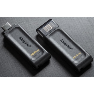 金士頓 DT70/64GB 128GB 256GB USB-C 隨身碟 USB 3.2