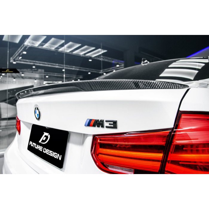 【Future_Design】BMW F80 M3 專用 Performance款 抽真空 全卡夢 尾翼 現貨
