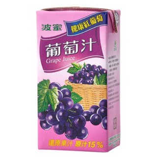 ＊快速出貨/有發票＊波蜜 葡萄汁 (300ml/6入) 果汁 健康 水果 葡萄 超商取一單最多3組