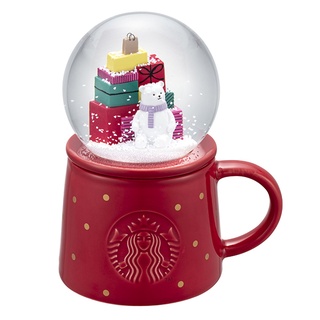 ㊣ 星巴克 造景水球馬克杯 237ml 北極熊 交換禮物 聖誕節 Starbucks 將將星正貨