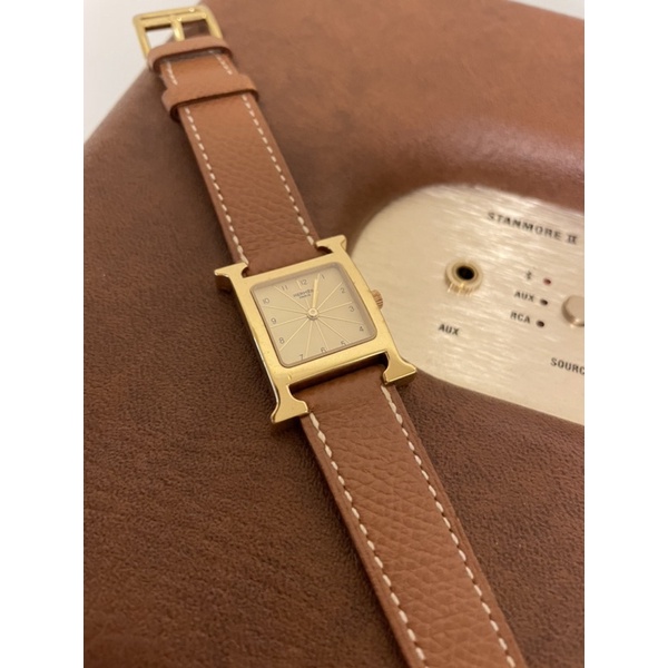 Hermes vintage H hour watch