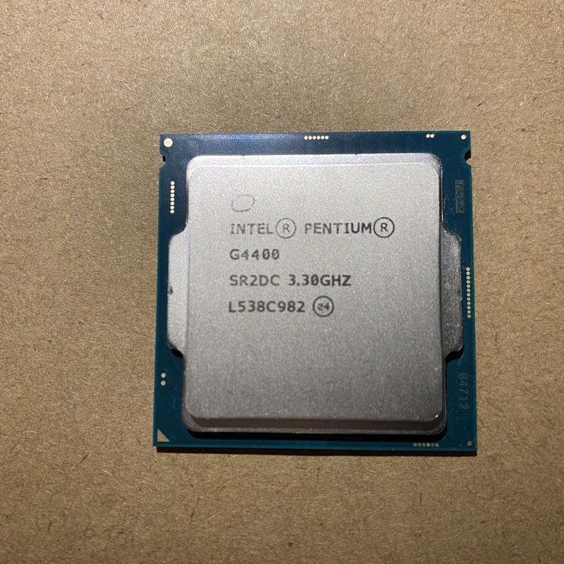 Intel 六代 G3930 G4400 CPU