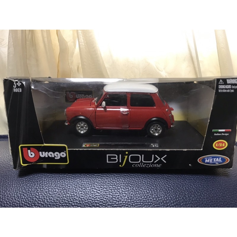 burago 1/24 Mini Cooper 模型車