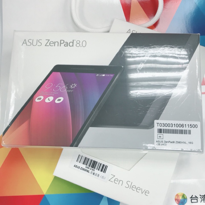 華碩 ASUS ZenPad 8.0 (Z380KNL 16G) 金色