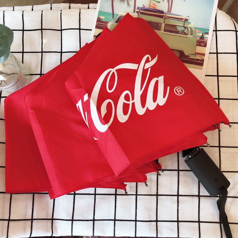 現貨🇹🇼可口可樂 coca 高檔商務雨傘☂️全自動伸縮傘 周邊紀念禮品