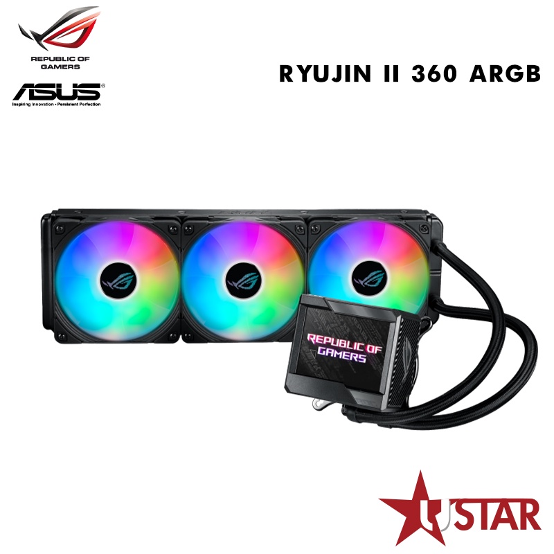 華碩 ASUS ROG RYUJIN II 360 ARGB 龍神2代 水冷散熱器 水冷