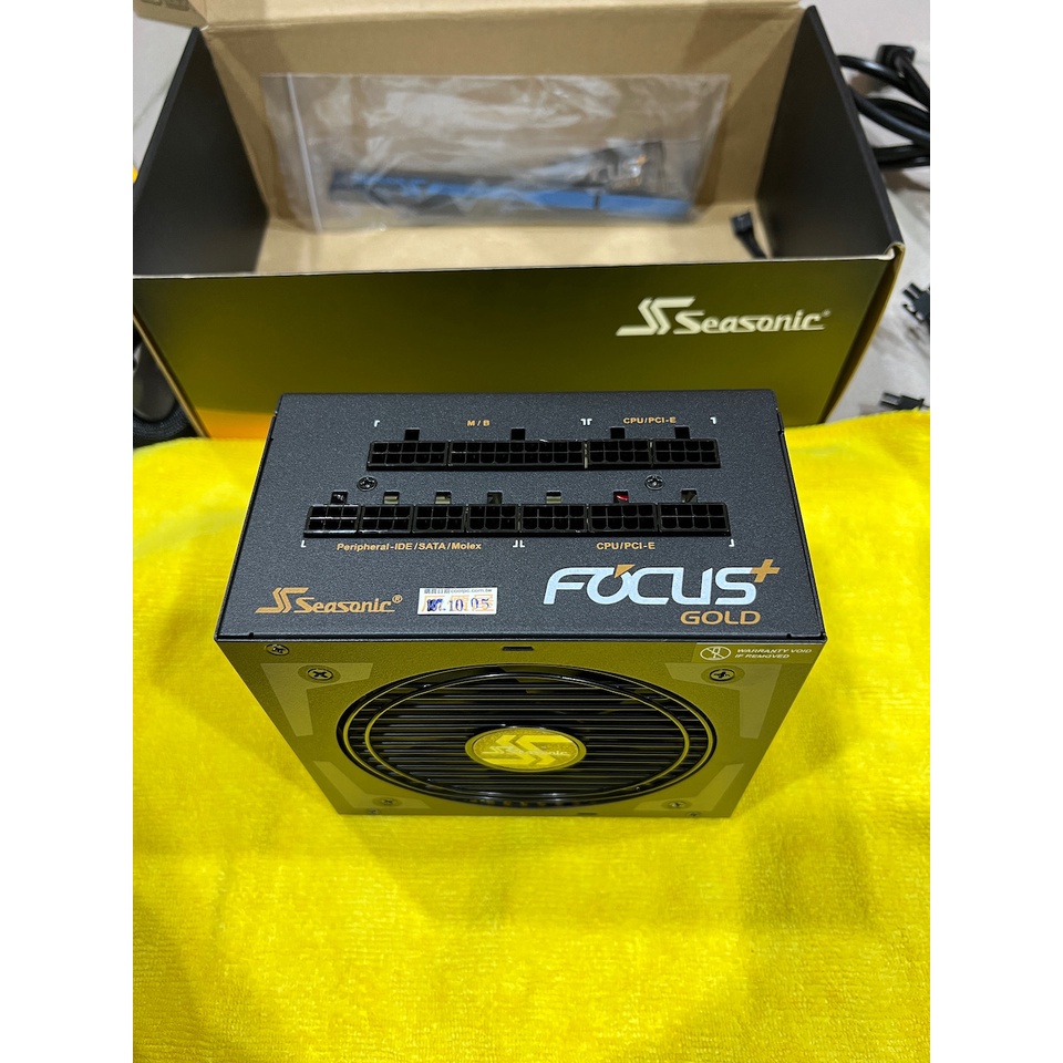 SeaSonic海韻 FOCUS PLUS 650 (SSR-650FX) 650W 金牌/全模組/電源供應器