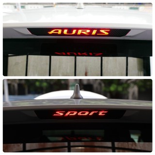 corolla sport【第三煞車燈膜法貼】3m美國進口高品質車貼專用膠膜+紅色透光膜