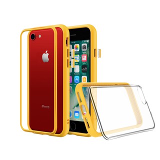 RhinoShield 犀牛盾 Mod NX iPhone SE2/8/7 黃色 防摔邊框背蓋兩用手機殼《比帽王》
